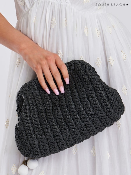 South Beach Black Dumpling Clutch (H59366) | £30