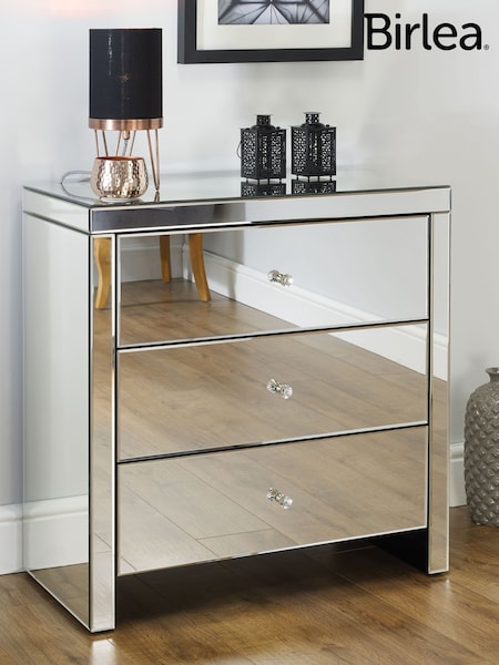 Birlea Mirror Seville 3 Drawer Chest (H59614) | £395