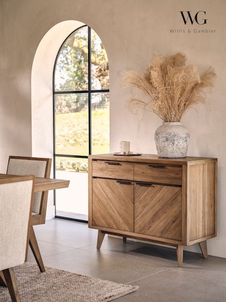 Willis & Gambier Brown Sorrento 2 Door Sideboard (H59623) | £909