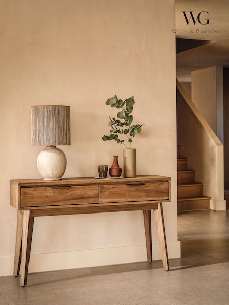 Willis & Gambier Brown Sorrento Console Table (H59625) | £566