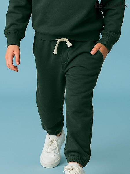 Religion Green Seamed Darted Sweatpants (H59689) | £22
