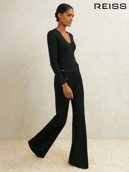 Reiss Black Athena Suit Trousers (H59745) | £235