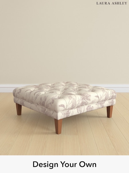 Gosford Weave/Dusky Plum Purple Chatsworth Button Back By Laura Ashley (H60179) | £600
