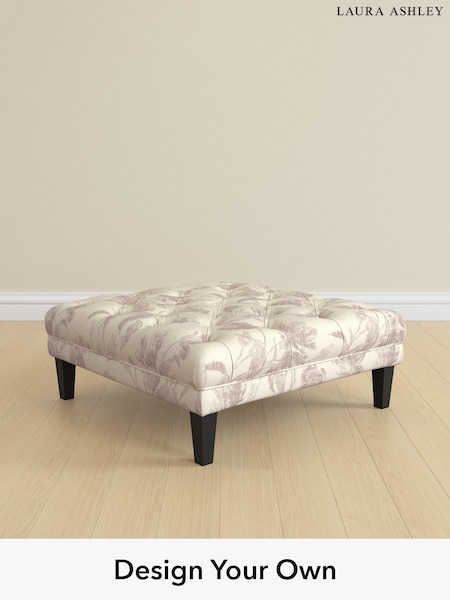 Gosford Weave/Dusky Plum Purple Chatsworth Button Back By Laura Ashley (H60179) | £600