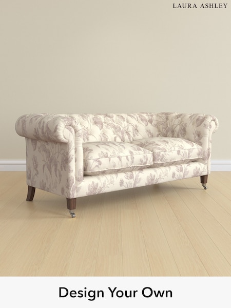 Gosford Weave/Dusky Plum Purple Penarth By Laura Ashley (H60188) | £1,625