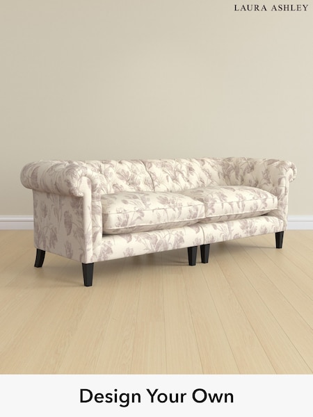 Gosford Weave/Dusky Plum Purple Penarth By Laura Ashley (H60188) | £1,950