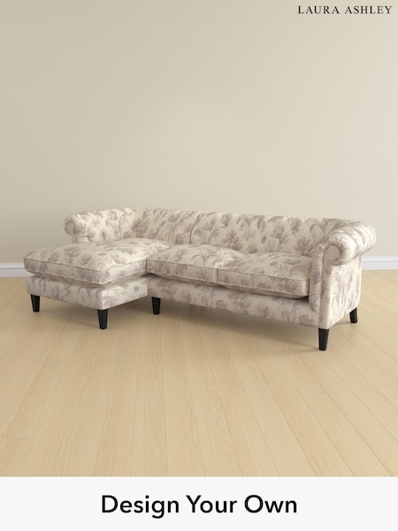 Gosford Weave/Dusky Plum Purple Penarth By Laura Ashley (H60188) | £2,575