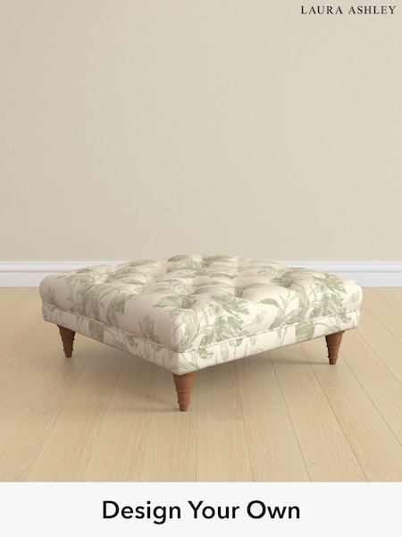 Gosford Weave/Sage Green Gloucester Button Back By Laura Ashley (H60189) | £600