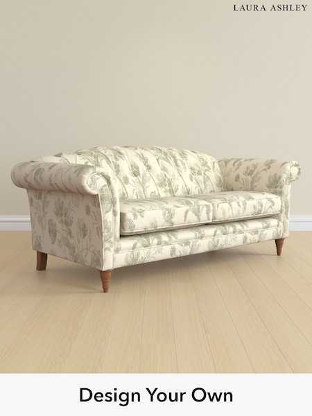 Gosford Weave/Sage Green Gloucester Button Back By Laura Ashley (H60189) | £1,525