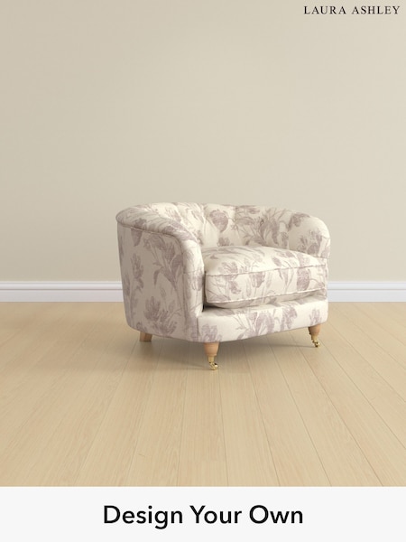 Gosford Weave/Dusky Plum Purple Hathersage By Laura Ashley (H60191) | £1,450
