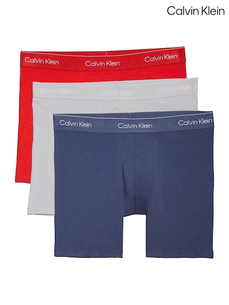 Calvin Klein White Icon Cotton Stretch Boxers Briefs 3 Pack (H60271) | £44