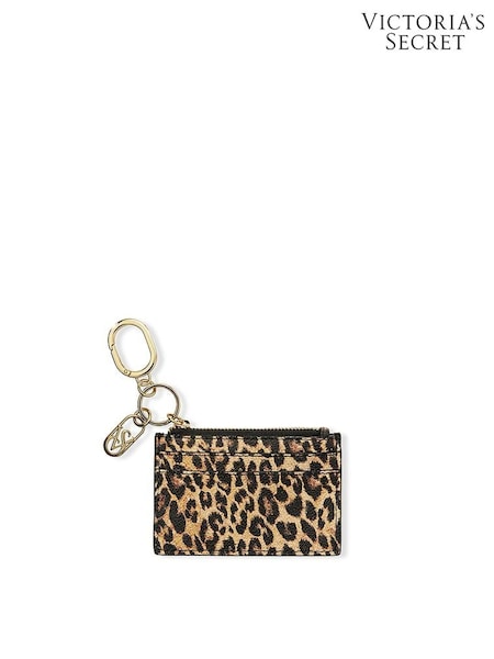 Victoria's Secret Leopard Brown Card Case Keyring (H60323) | £20