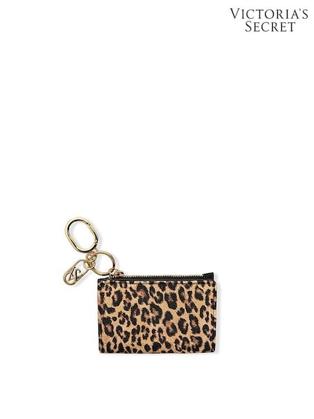 Victoria's Secret Leopard Print Brown Foldable Keyring Card Holder (H60325) | £20