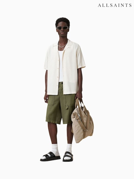 AllSaints Green Talbot Shorts (H60452) | £99
