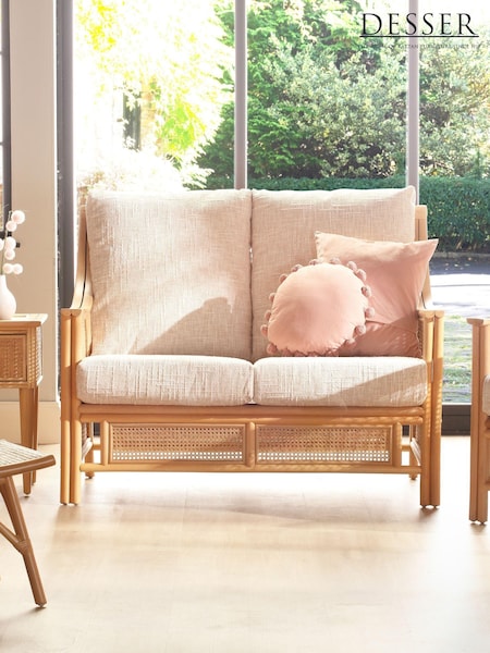 Desser Natural Fabric Chester 2 Seat Sofa (H60827) | £774