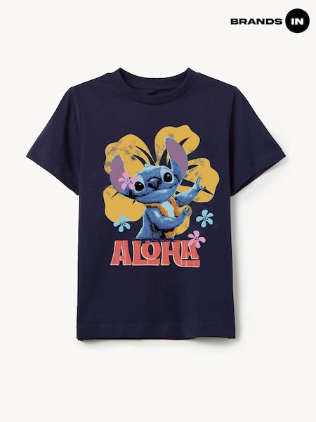 Brands In Blue Stitch Aloha T-Shirt (H60912) | £18