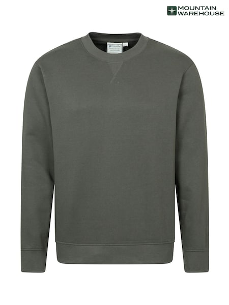 Mountain Warehouse Green Mens Hemsby Sweatshirt (H60920) | £24