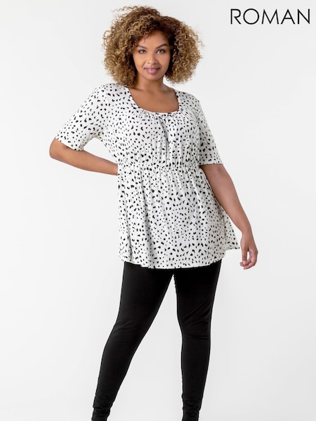 Roman Black Curve Full Length Leggings (H61129) | £32