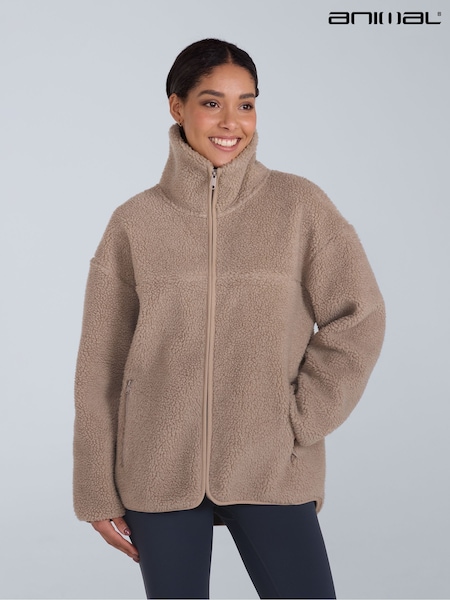 Animal Natural Womens Anna Borg Full Zip Fleece (H61351) | £63