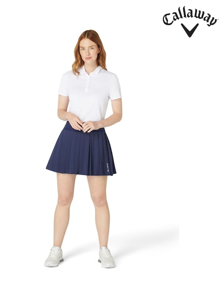 Callaway Apparel Blue Pleated Skort (H61398) | £60