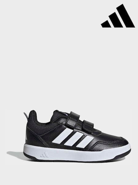 adidas Black/White Tensaur Sport 3.0 Kids Trainers (H61710) | £28