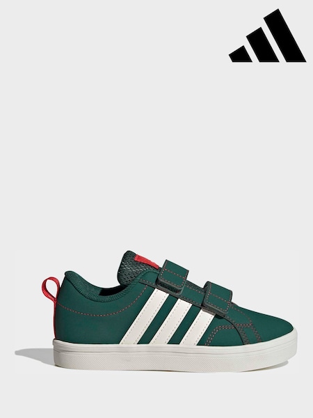 adidas Green VS Pace 2.0 Hook and Loop Kids Trainers (H61723) | £28