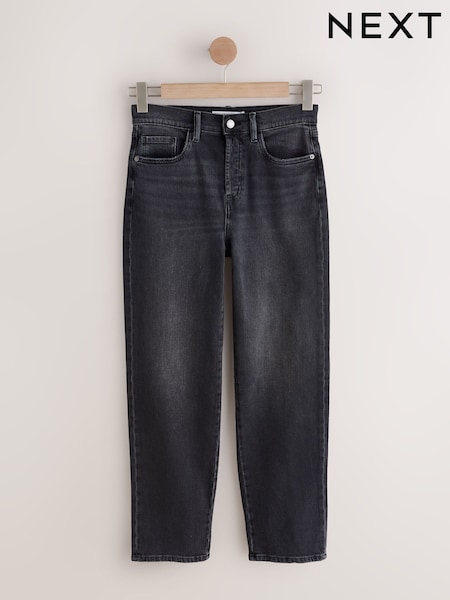 Black Stovepipe Straight Leg Jeans (H61999) | £32