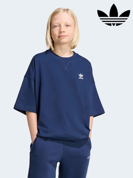 adidas Originals Blue T-Shirt (H62066) | £15