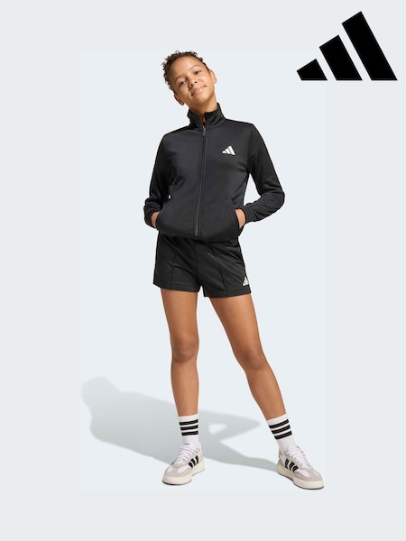 adidas Black Jacket and Shorts Set (H62345) | £35