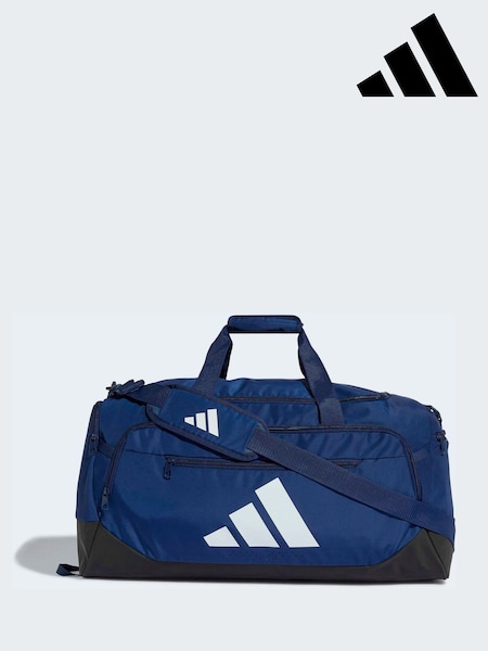 adidas Blue Training Defender Medium Duffle Bag (H62513) | £35