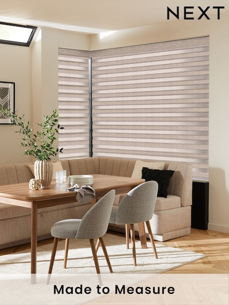 Natural Hardil Made to Measure Day and Night Blind (H62576) | £49