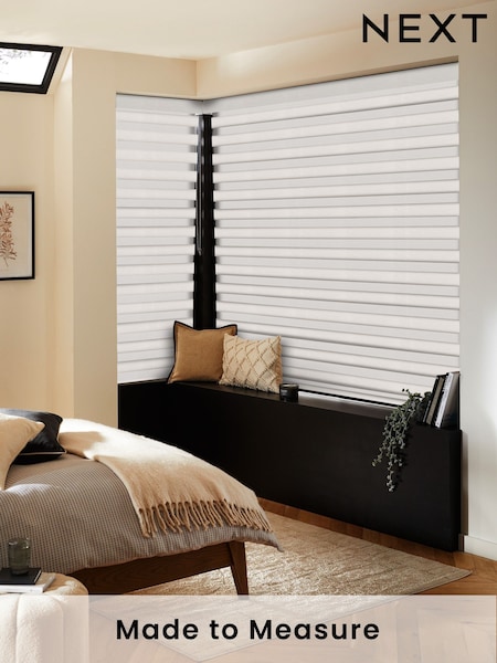 Cream Thar Blackout Made to Measure Day and Night Blind (H62585) | £74