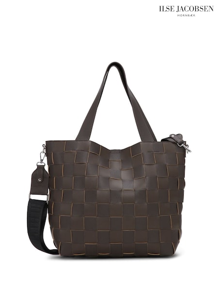 Woven Cross-Body Tote Bag (H62663) | £100