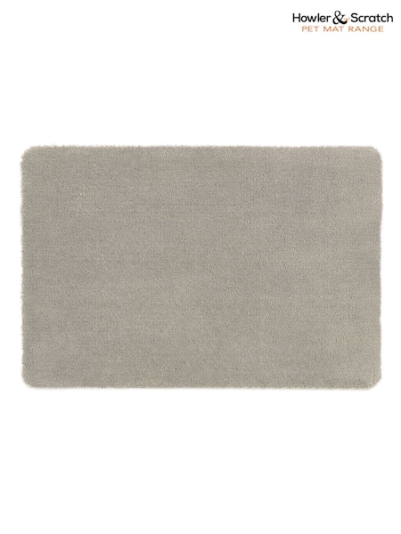 Howler & Scratch Ghost Grey Soft Washable Pet Mat (H62681) | £16 - £32