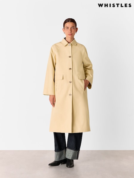 Whistles Nude Car Coat With Pocket Detail (H62938) | £199