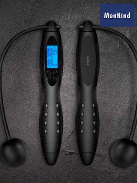 MenKind Black Wireless Jumping Rope (H63117) | £25