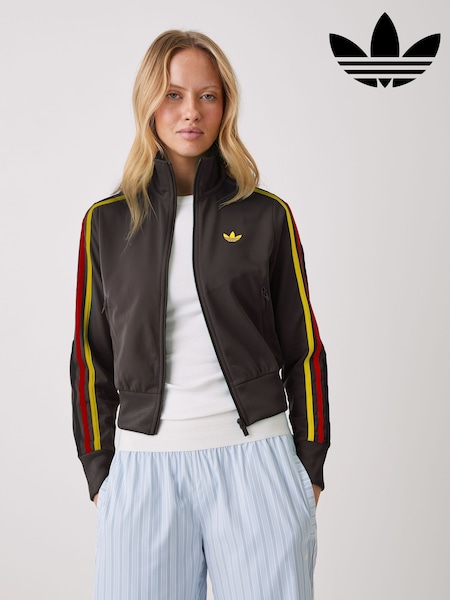 adidas originals Black Firebird Classic Track Top (H63787) | £65
