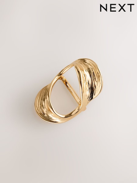 Gold Tone Scarf Ring (H64033) | £10