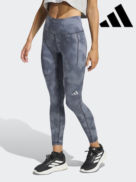 adidas Black adi365 7/8 All Over Print Leggings (H64281) | £60