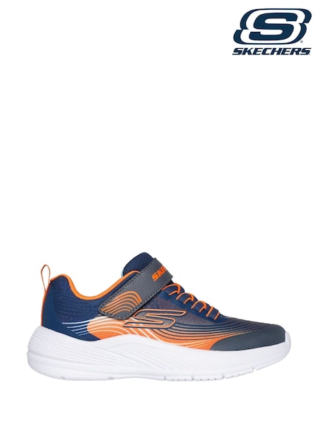 Skechers Blue Microspec Advance Trainers (H64432) | £34