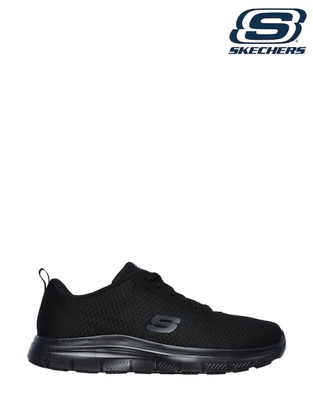 Skechers Black Flex Advantage Bendon SR Occupational Shoes (H64433) | £74