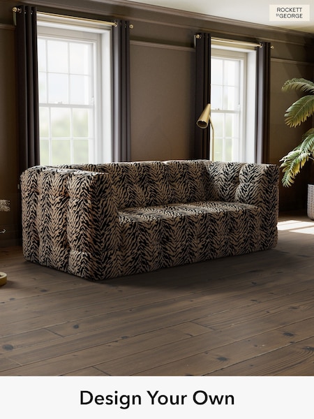Tiger Velvet/Sand and Black The Stevie By Rockett St George (H64532) | £1,550