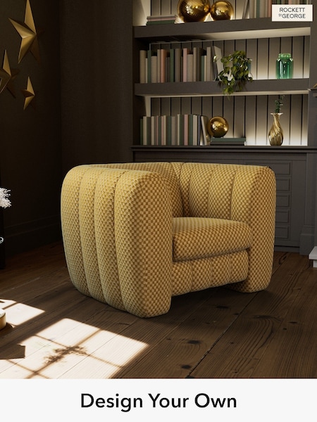 Cut Checkerboard/Golden Glow The Bowie By Rockett St George (H64533) | £875