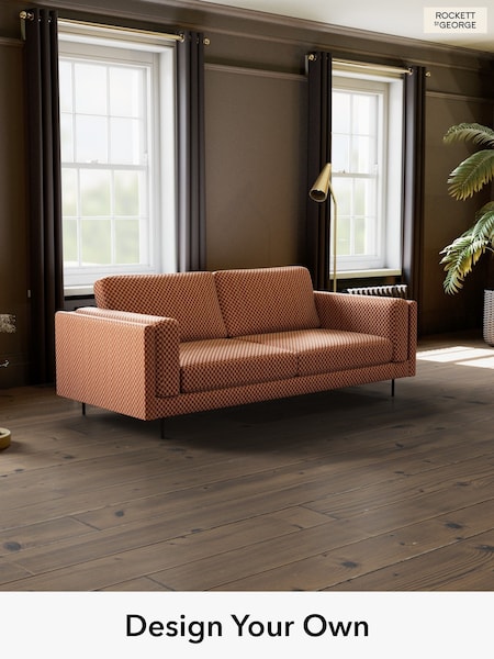 Cut Checkerboard/Rust Orange The Grace By Rockett St George (H64534) | £1,399