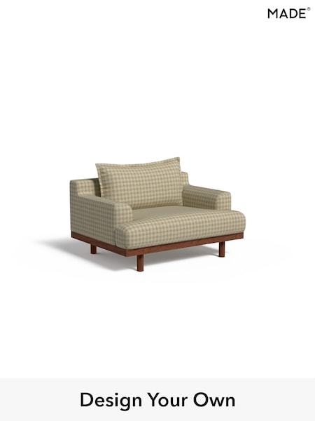 Declan Check/Natural and Black Turin By Made (H64540) | £799