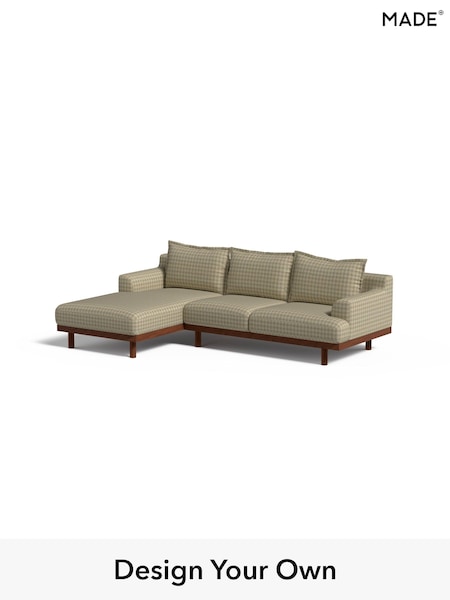 Declan Check/Natural and Black Turin By Made (H64540) | £1,999
