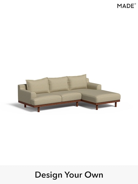 Declan Check/Natural and Black Turin By Made (H64540) | £1,999