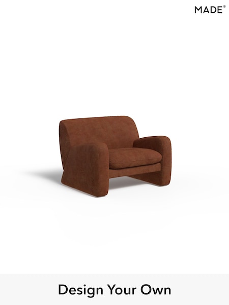 Matt Corduroy/Nutmeg Orange Romana By Made (H64548) | £799