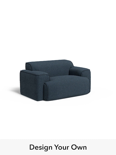 Tonal Boucle/Marl Navy Blue Avalon By Made (H64551) | £950