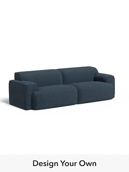 Tonal Boucle/Marl Navy Blue Avalon By Made (H64551) | £1,550